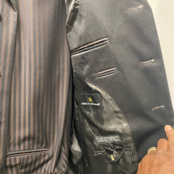 Stacy adams tux size 42Long brown and black - Picture 12 of 12